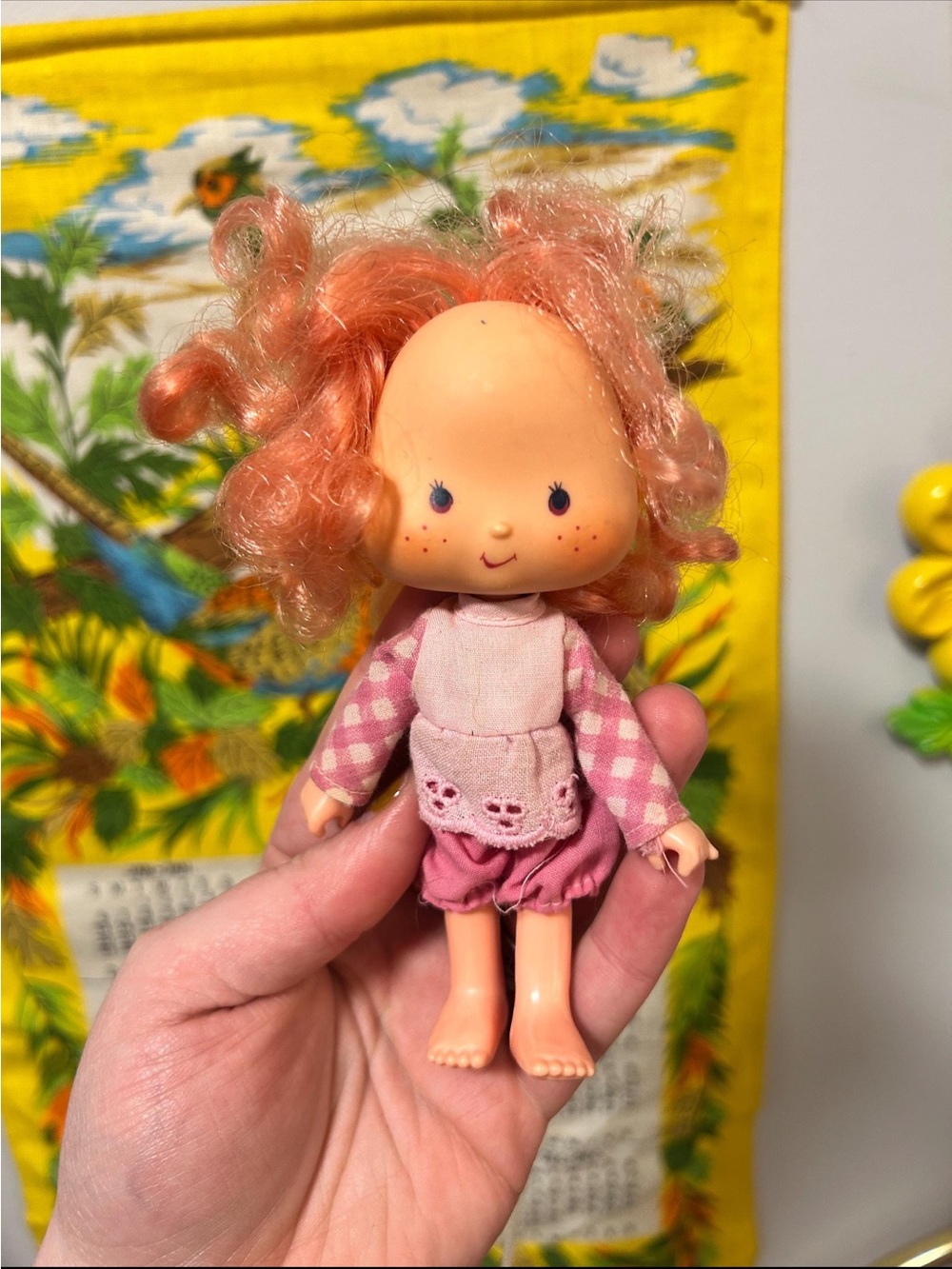 1980s Strawberry Shortcake Raspberry Tart Doll